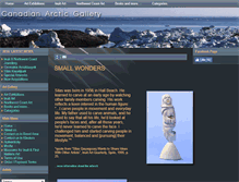 Tablet Screenshot of canadian-arctic.ch